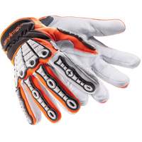 Chrome SLT<sup>®</sup> Oasis 4073 Impact Gloves, 6/X-Small, Goatskin Palm, Hook & Loop Cuff SHG218 | Rideout Tool & Machine Inc.