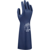 Gants r&eacute;sistants aux produits chimiques CN741, Taille Petit/7, 15" lo, Nitrile, 15 mils Rideout Tool & Machine Inc.