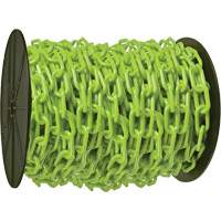 Heavy-Duty Plastic Safety Chain, Green SHH036 | Rideout Tool & Machine Inc.