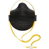 AirWave M Series Black Disposable Masks with SmartStrap<sup>®</sup> & Full Foam Flange, N95, NIOSH Certified, Small SHH517 | Rideout Tool & Machine Inc.