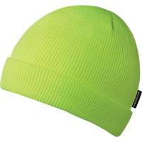 5567A Tuque, Doublure en Acrylique, Taille unique, Jaune lime haute visibilit&eacute; Rideout Tool & Machine Inc.