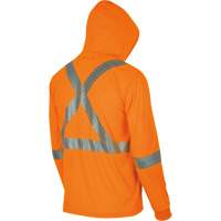 6964 Bird's-Eye Safety Hoodie, Small, High Visibility Orange Rideout Tool & Machine Inc.
