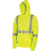 6965 Bird's-Eye Safety Hoodie, Small, High Visibility Lime-Yellow Rideout Tool & Machine Inc.