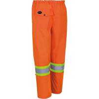 5586 450D Waterproof Safety Pants, Polyester/Polyurethane, 4X-Large, High Visibility Lime-Yellow Rideout Tool & Machine Inc.