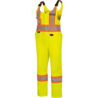 6000W Women's High-Visibility Traffic Safety Overalls, Polyester, X-Small, High Visibility Lime-Yellow Rideout Tool & Machine Inc.