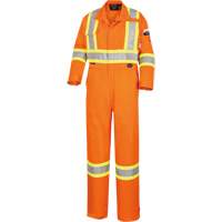 5551T Flame-Gard&reg; FR/Arc-Rated Coverall, Size 42 (Tall), High Visibility Orange, 9.1 cal/cm² Rideout Tool & Machine Inc.