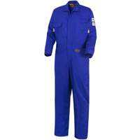 7779T FR-Tech&reg; 88/12 Arc Rated Flame Resistant Coveralls, Size 40 (Tall), Royal Blue, 10 cal/cm² Rideout Tool & Machine Inc.