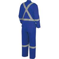 7709AT "The Rock" FR-Tech&reg; High Visibility FR/Arc Rated Coveralls, Size 40 (Tall), Royal Blue, 10 cal/cm² Rideout Tool & Machine Inc.