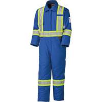 High Visibility FR Rated & Arc Rated Safety Coveralls, Size Small, Royal Blue, 58 cal/cm² SHI238 | Rideout Tool & Machine Inc.
