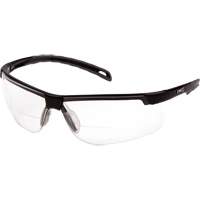 Lunettes de s&eacute;curit&eacute; avec verres de lecture Ever-Lite, Lentille Transparent/1,5, Antibu&eacute;e, ANSI Z87+/R&eacute;pond ou surpasse la norme CSA Z94.3 Rideout Tool & Machine Inc.
