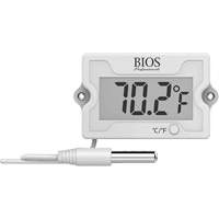Panel Mount Thermometer, Contact, Digital, -58-230°F (-50-110°C) SHI601 | Rideout Tool & Machine Inc.