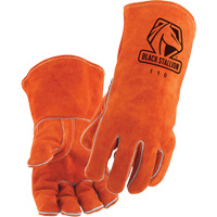 Select Shoulder Stick Glove, Split Cowhide, Size Medium SHI626 | Rideout Tool & Machine Inc.
