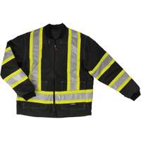 Ripstop 4-in-1 Safety Jacket, Polyester, Black, X-Small Rideout Tool & Machine Inc.