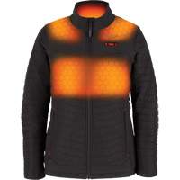 Manteau chauffant M12 Axis avec pile, Femmes, Grand, Noir Rideout Tool & Machine Inc.