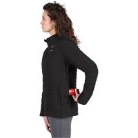 Manteau chauffant M12 Axis avec pile, Femmes, Grand, Noir Rideout Tool & Machine Inc.