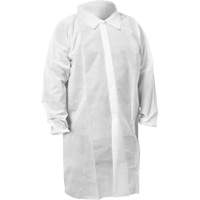 Sarrau de laboratoire KleenGuard KGA10, Moyen, Blanc Rideout Tool & Machine Inc.