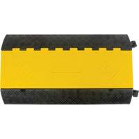 Polyurethane Cable Protector, 3 Channels, 35.43" L x 19.69" W x 3" H Rideout Tool & Machine Inc.