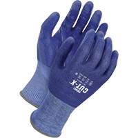 Cut-X Cut-Resistant Gloves, Size 7, 18 Gauge, Silicone Coated, HPPE Shell, ASTM ANSI Level A9 SHJ645 | Rideout Tool & Machine Inc.