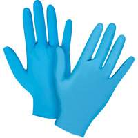Emballages de gants jetables pour machine distributrice, Petit, Nitrile, 4,5 mils, Sans poudre, Bleu, Classe 2 Rideout Tool & Machine Inc.