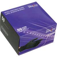 Emballages de gants jetables pour machine distributrice, Petit, Nitrile, 5 mils, Sans poudre, Noir, Classe 2 Rideout Tool & Machine Inc.