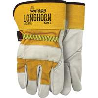 Gants Longhorn, Grand, Paume en Cuir fleur de vache Rideout Tool & Machine Inc.