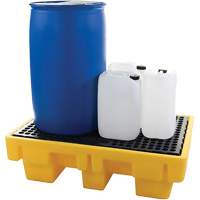 2-Drum Spill Pallet, 61 US gal. Spill Capacity, 51.5" x 36" x 15" Rideout Tool & Machine Inc.
