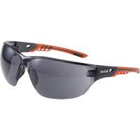 Lunettes de s&eacute;curit&eacute; enveloppantes NESS+, Lentille Fum&eacute;e, Antibu&eacute;e/Anti-&eacute;gratignures Rideout Tool & Machine Inc.