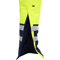 Salopette pour le froid extr&ecirc;me Bisley, Polyester, Petit, Jaune lime haute visibilit&eacute; Rideout Tool & Machine Inc.