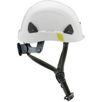 Casque de s&eacute;curit&eacute; d'escalade Fibre Metal, R&eacute;pond aux normes CSA type 2, Suspension Rochet, Non ventil&eacute; Rideout Tool & Machine Inc.