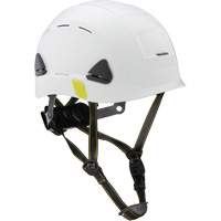 Casque de s&eacute;curit&eacute; d'escalade Fibre Metal, R&eacute;pond aux normes CSA type 2, Suspension Rochet, Ventil&eacute; Rideout Tool & Machine Inc.