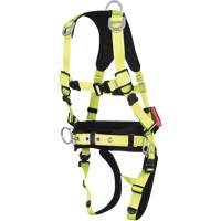 FBH-70110G-S PeakPro Plus Series Safety Harness, CSA Certified, Class AEP, Small Rideout Tool & Machine Inc.