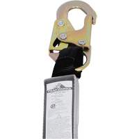 SA-54000-6 Shock Absorbing Lanyard, 6', Snap Hook Center, Snap Hook Leg Ends, Polyester Rideout Tool & Machine Inc.