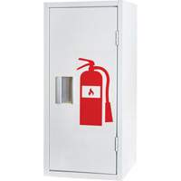 Indoor Fire Extinguisher Cabinet, 12" W x 26" H x 9" D Rideout Tool & Machine Inc.