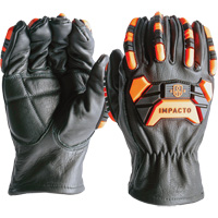 Gants de protection contre la coupe et les chocs, 7, Paume en Cuir de vache Rideout Tool & Machine Inc.