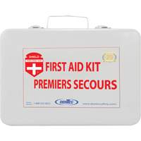 Trousse de premiers soins Shield, Colombie-Britannique/R&eacute;pond &agrave; la norme CSA Z1220-17 type 2 environnements &agrave; faible risque, Moyen (26-50 travailleurs) Rideout Tool & Machine Inc.