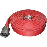 Nitrile Rubber Fire Hose, 50' L, 2-1/2" Dia., 200 Rideout Tool & Machine Inc.