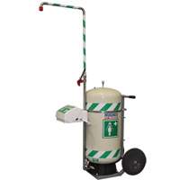 Mobile Self-Contained Emergency Safety Shower with Eye & Face Wash, 30 gal. Capacity, Meets None Rideout Tool & Machine Inc.