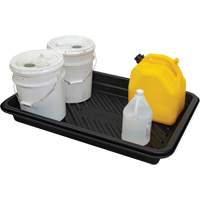 Spill Tray, 24" L x 36" W x 4.5" H, 18 US gal. Spill Capacity Rideout Tool & Machine Inc.
