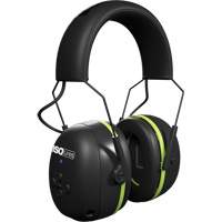 Black & Green Air Defender Bluetooth Earmuffs, Headband Style, 24 dB Rideout Tool & Machine Inc.