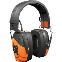 Safety Orange Link 2.0 Bluetooth Earmuffs, Headband Style, 25 dB Rideout Tool & Machine Inc.