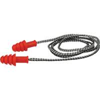Bouchons d'oreilles r&eacute;utilisables en TPR de PIP, Avec cordon, Paire - Boîte pour vente au d&eacute;tail, 27 dB NRR, Taille unique Rideout Tool & Machine Inc.
