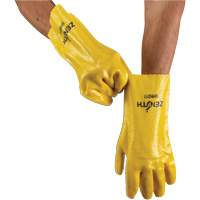 Gants &agrave; fini rugueux et r&eacute;sistants aux produits chimiques, Taille 9, 12" lo, PVC, Doublure en Interlock, 47-mil Rideout Tool & Machine Inc.