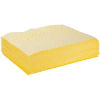 Bonded Sorbent Pads, Hazmat, 15" x 19", 8 gal. Absorbancy Rideout Tool & Machine Inc.