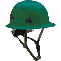 Fibre Metal Climbing Style Helmet with Full Brim, Meets CSA Type 2, Ratchet Suspension, Vented Rideout Tool & Machine Inc.