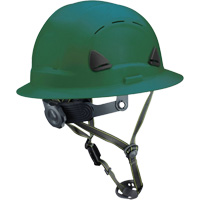 Fibre Metal Climbing Style Helmet with Full Brim, Meets CSA Type 2, Ratchet Suspension, Vented Rideout Tool & Machine Inc.