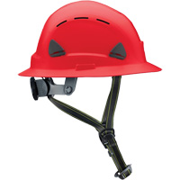 Fibre Metal Climbing Style Helmet with Full Brim, Meets CSA Type 2, Ratchet Suspension, Vented Rideout Tool & Machine Inc.