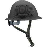Casque Fibre Metal de style escalade avec bordure compl&egrave;te, R&eacute;pond aux normes CSA type 2, Suspension Rochet, Ventil&eacute; Rideout Tool & Machine Inc.