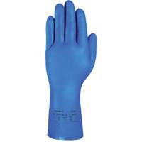 AlphaTec&reg; 37-501 Blue Medium-Duty Chemical-Resistant Gloves, Size 7, 13" L, Nitrile, 16.5-mil Rideout Tool & Machine Inc.