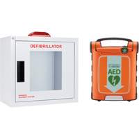Trousse DEA Powerheart G5 avec armoire, Semi-automatique, Bilingue, Classe 3 Rideout Tool & Machine Inc.