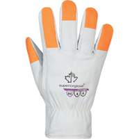Endura Pro High-Visibility Cut-Resistant Gloves, Size Small, Cowhide Shell, ASTM ANSI Level A6 Rideout Tool & Machine Inc.